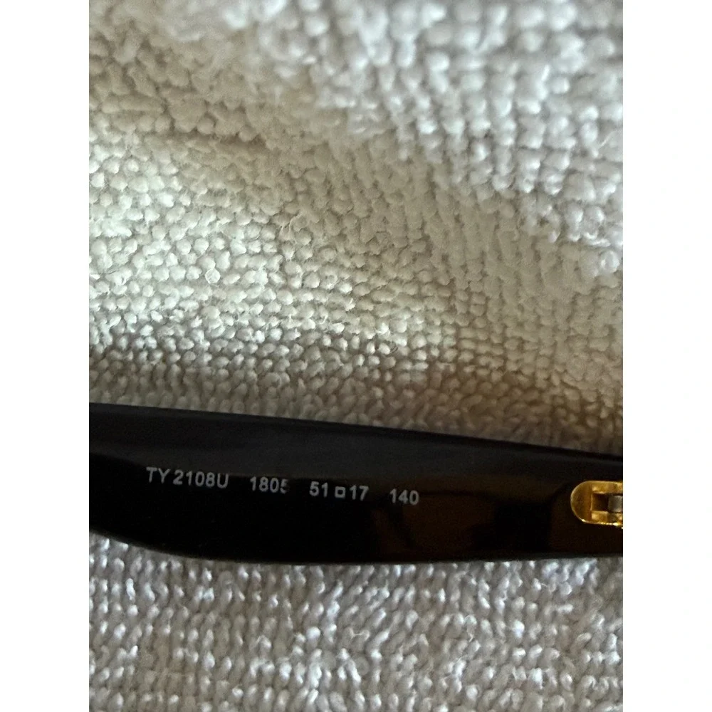 Tory‎ Burch Eyeglasses Women 51-17-140 Dark Tortoise Excellent TY2108U Gold Logo
